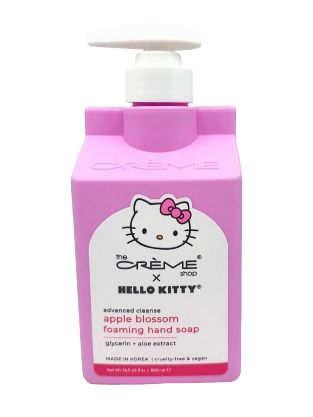 The Crème Shop x Hello Kitty Apple Blossom Foaming Hand Soap 16.9 fl oz / 500 ml
